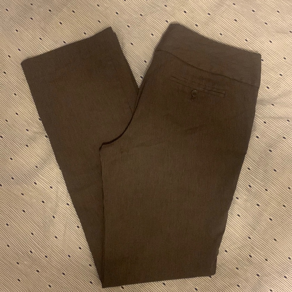 Brown Ideal Stretch Dress Pants from The Limited